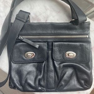 Roots genuine leather crossbody